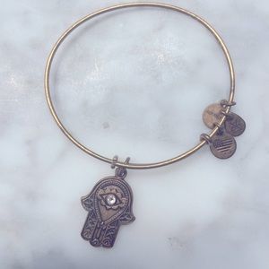 Alex and Ani hamsa bracelet